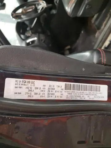 2015 DODGE DURANGO R/T  