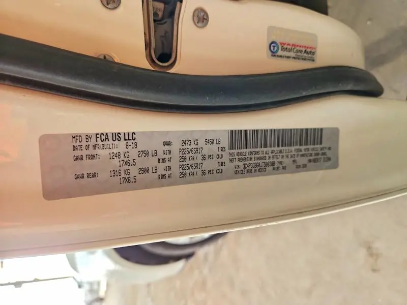 2018 DODGE JOURNEY SXT  