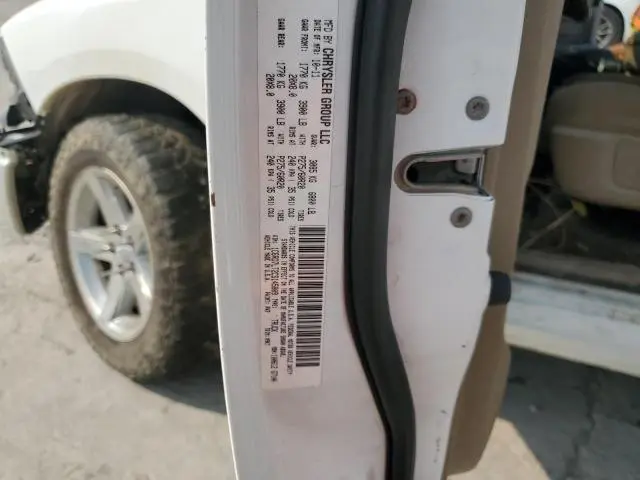 2012 DODGE RAM 1500 SLT  