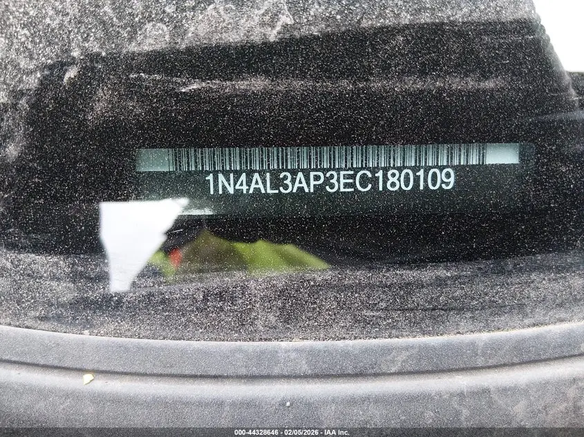 2014 NISSAN ALTIMA 2.5 S