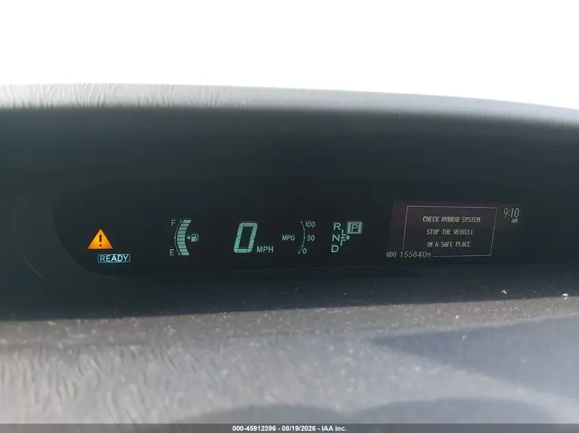 2012 TOYOTA PRIUS TWO