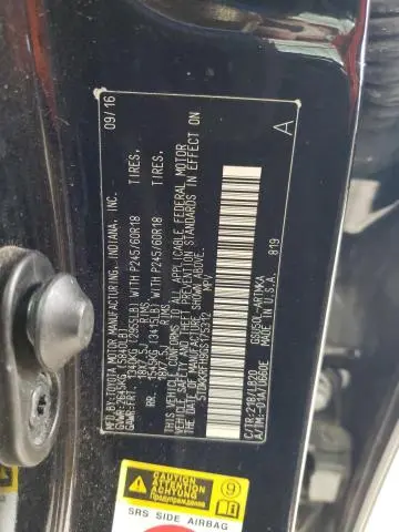 2016 TOYOTA HIGHLANDER XLE  