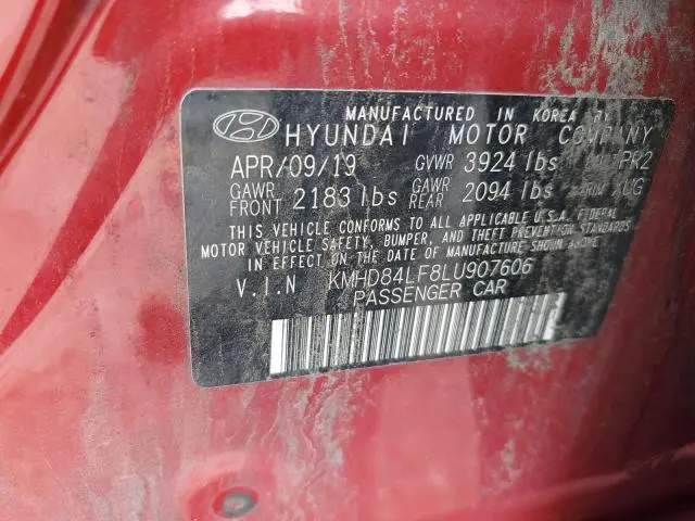 2020 HYUNDAI ELANTRA SEL  