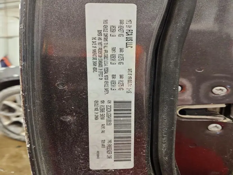 2016 DODGE CHARGER SXT  