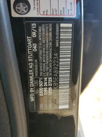 2014 MERCEDES-BENZ E 350  
