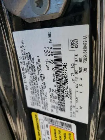 2014 FORD FUSION SE  