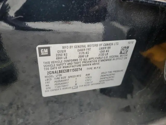 2011 CHEVROLET EQUINOX LS  