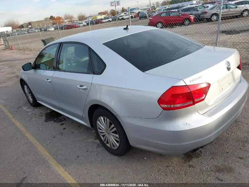 2014 VOLKSWAGEN PASSAT 1.8T S