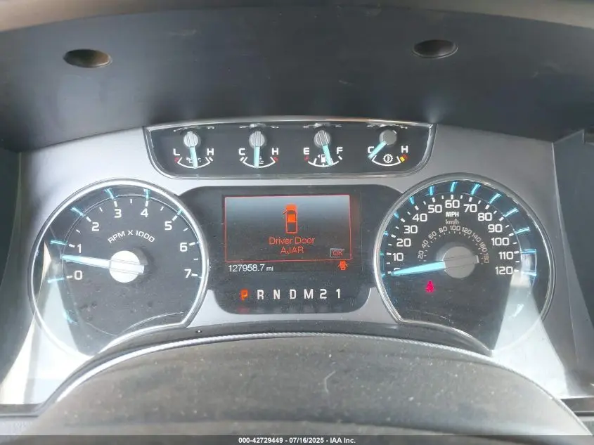 2011 FORD F-150 PLATINUM