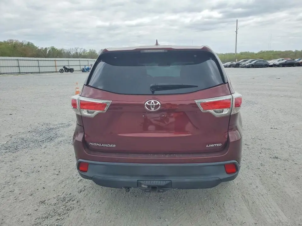 2014 TOYOTA HIGHLANDER LIMITED PLATINUM  