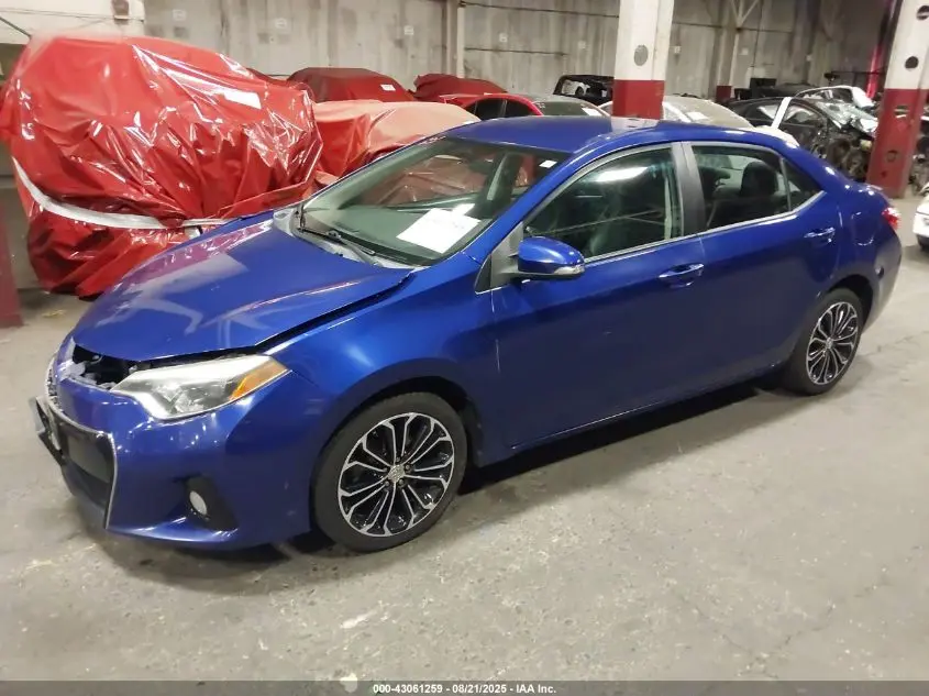 2015 TOYOTA COROLLA S PLUS