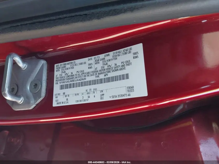 2014 FORD ESCAPE TITANIUM