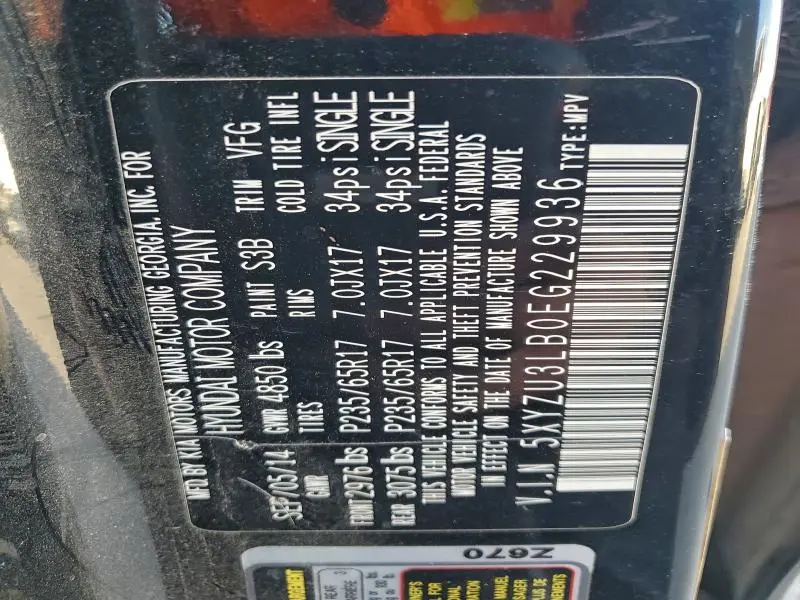 2014 HYUNDAI SANTA FE SPORT   