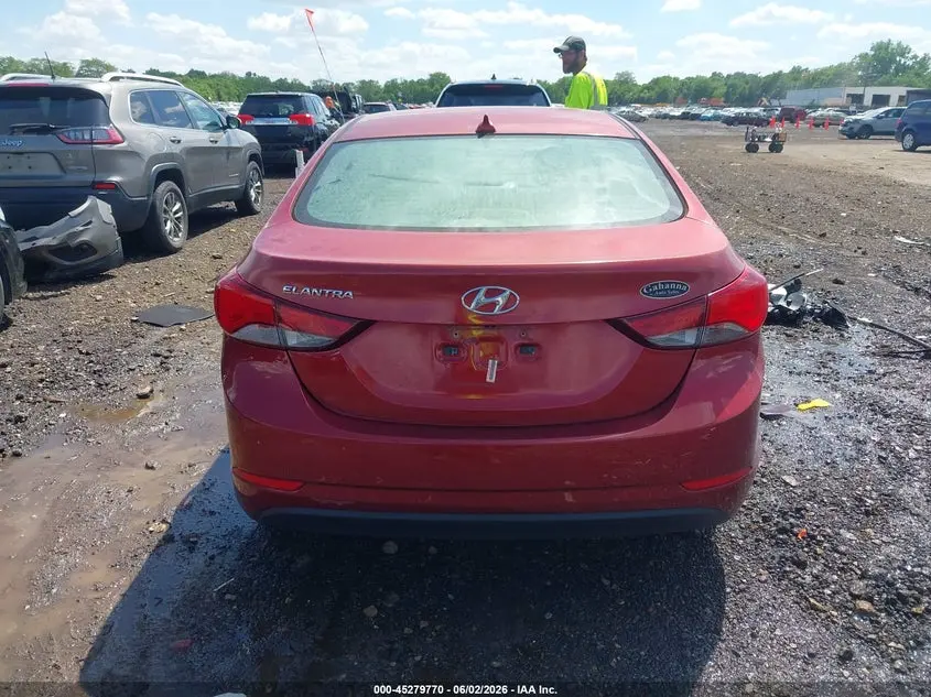 2016 HYUNDAI ELANTRA VALUE EDITION
