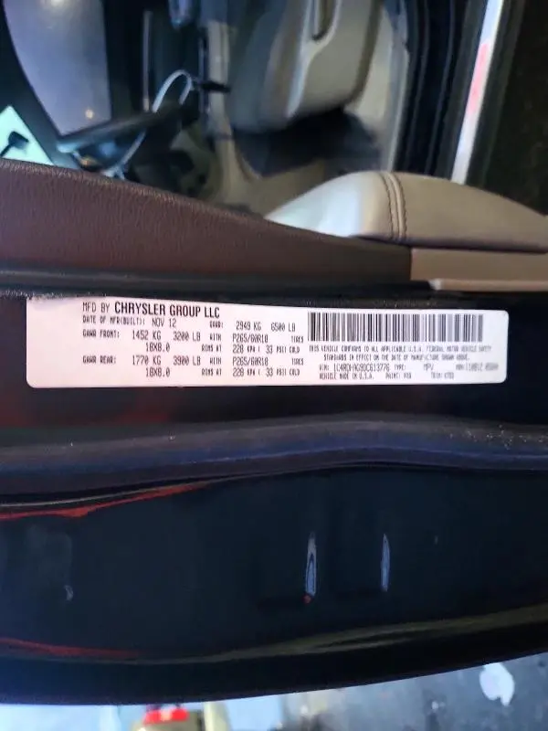 2013 DODGE DURANGO SXT  