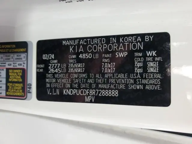 2024 KIA SPORTAGE LX  