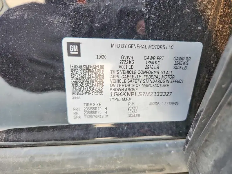 2021 GMC ACADIA DENALI  