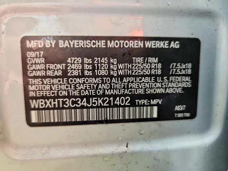 2018 BMW X1 XDRIVE28I  