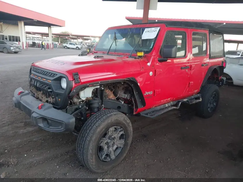 2020 JEEP WRANGLER UNLIMITED SPORT S 4X4