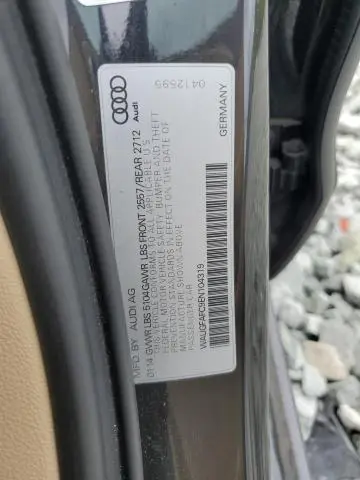 2014 AUDI A6 PREMIUM PLUS  