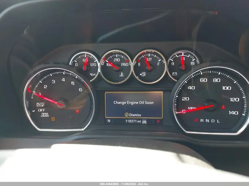 2020 CHEVROLET SILVERADO 1500 4WD  SHORT BED LT TRAIL BOSS