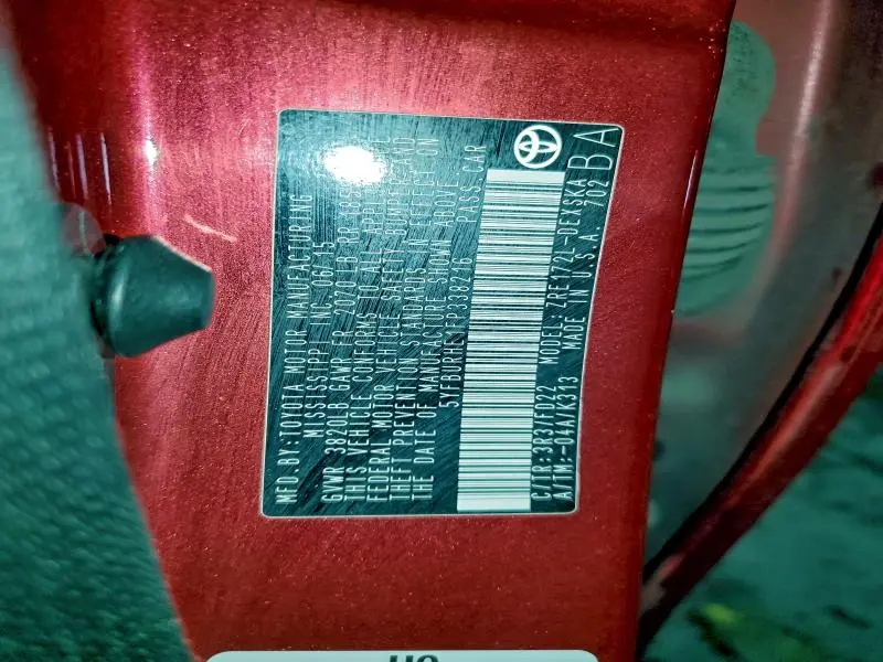 2015 TOYOTA COROLLA L  