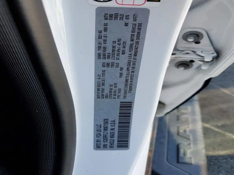 2021 RAM 1500 REBEL  