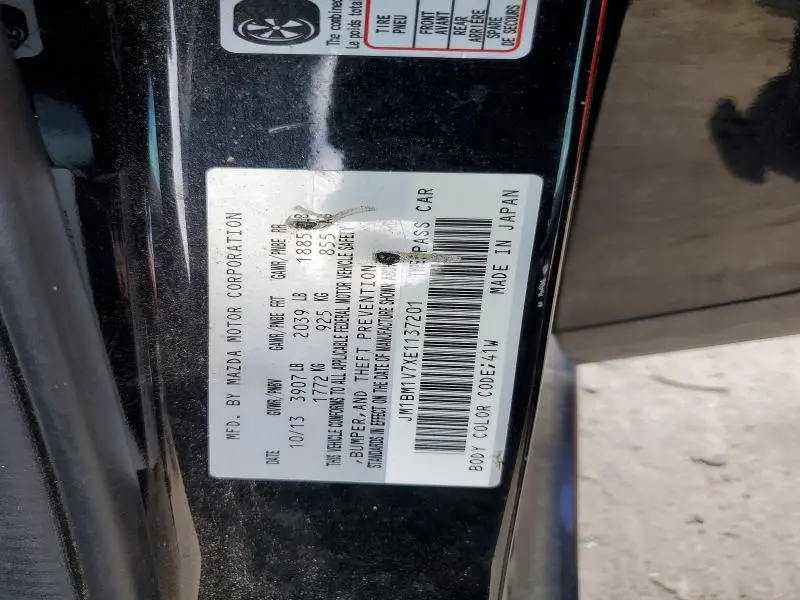 2014 MAZDA 3 TOURING  