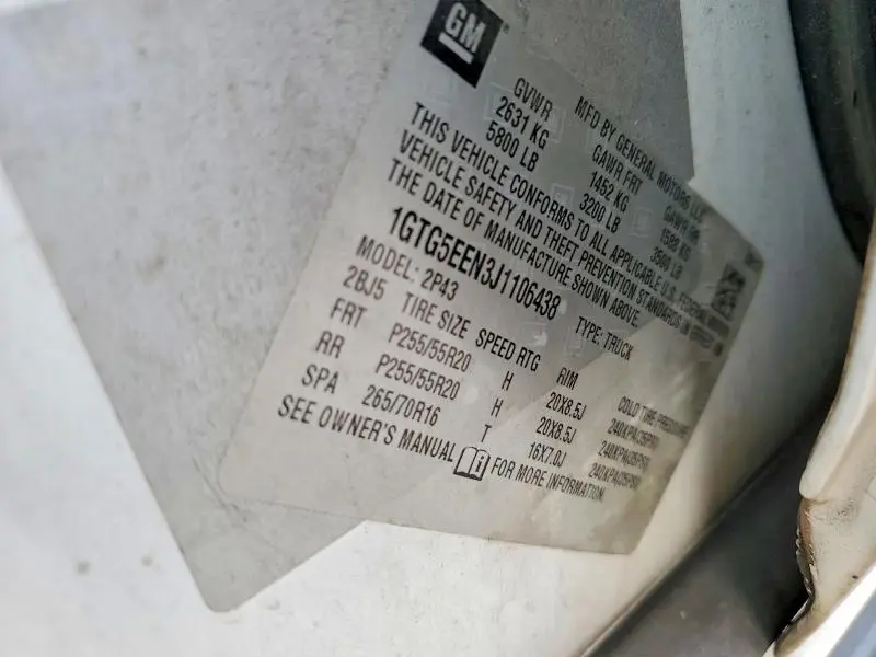 2018 GMC CANYON DENALI  