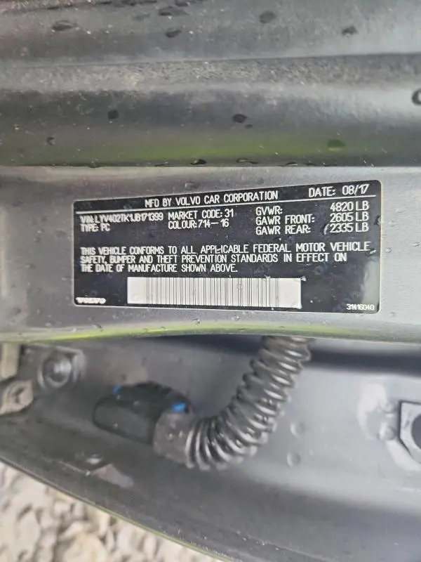 2018 VOLVO S60 INSCRIPTION  
