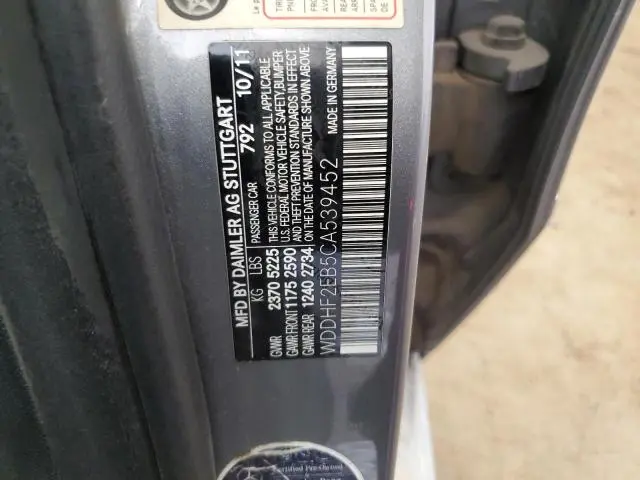 2012 MERCEDES-BENZ E 350 BLUETEC  