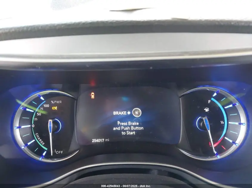 2017 CHRYSLER PACIFICA HYBRID PLATINUM