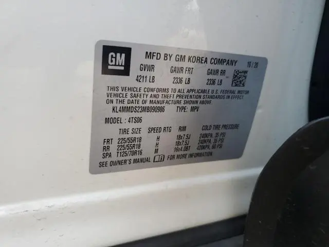 2021 BUICK ENCORE GX SELECT  