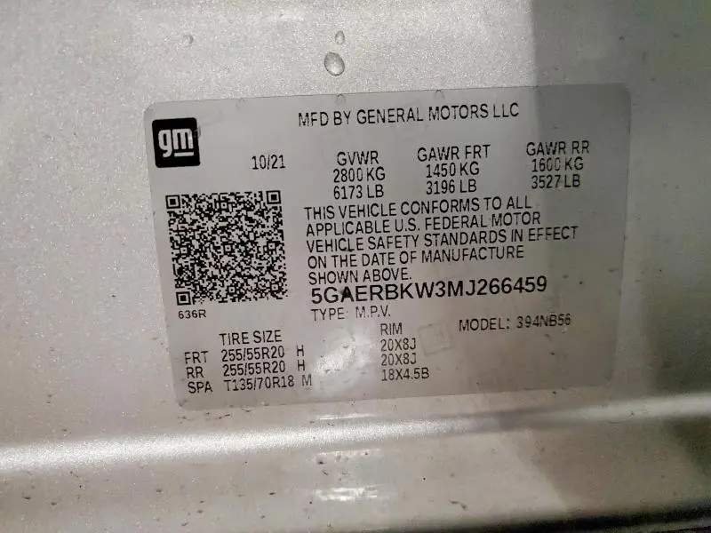 2021 BUICK ENCLAVE ESSENCE  