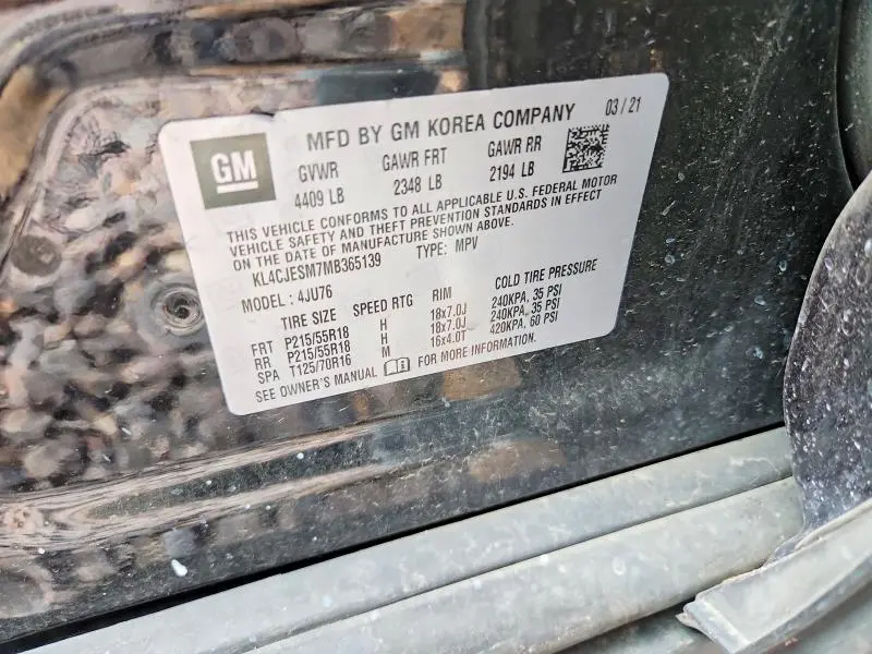 2021 BUICK ENCORE PREFERRED  