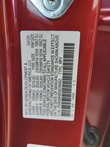 2025 HONDA CR-V SPORT TOURING  