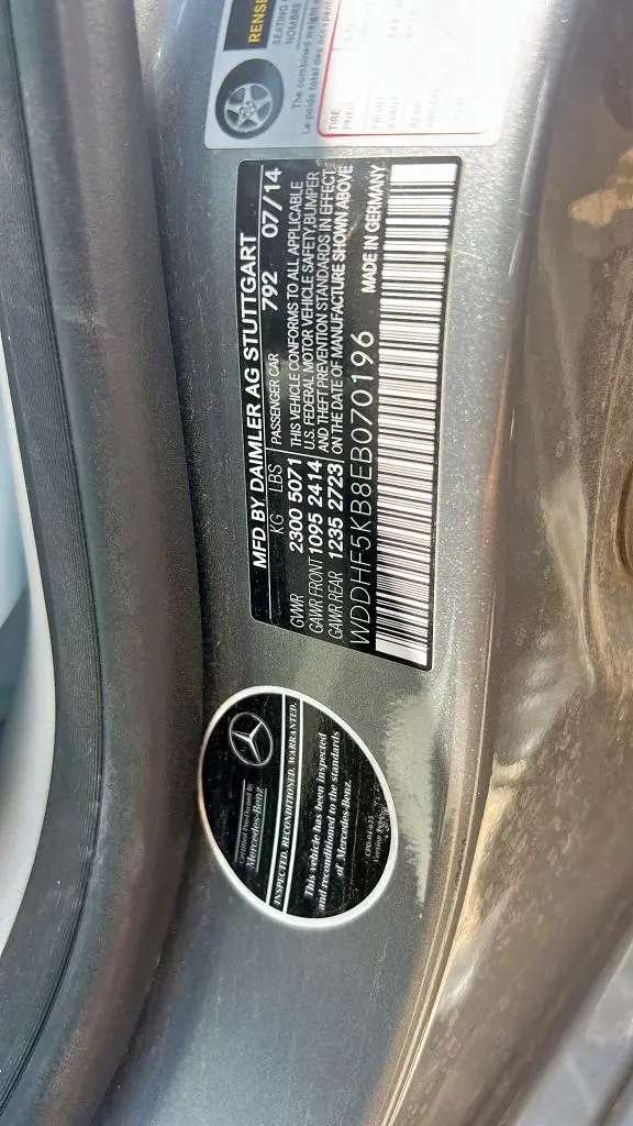 2014 MERCEDES-BENZ E 350  