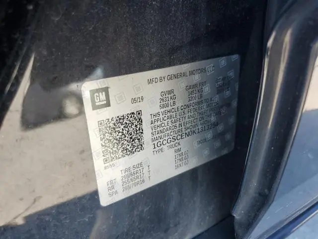 2019 CHEVROLET COLORADO LT  