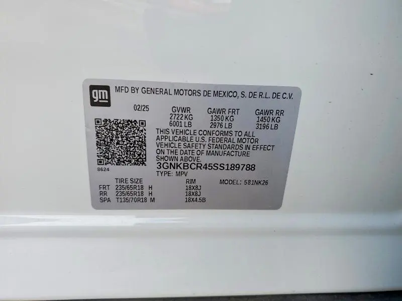 2025 CHEVROLET BLAZER 2LT  