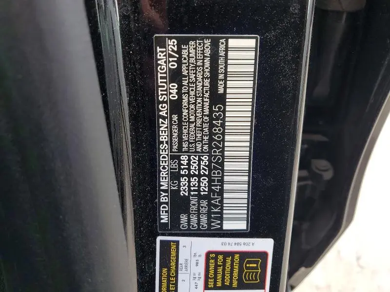 2025 MERCEDES-BENZ C 300 4MATIC  