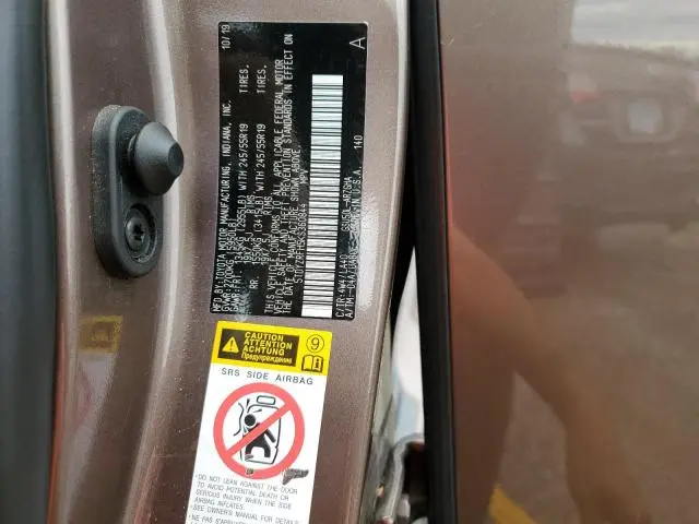 2019 TOYOTA HIGHLANDER LIMITED  