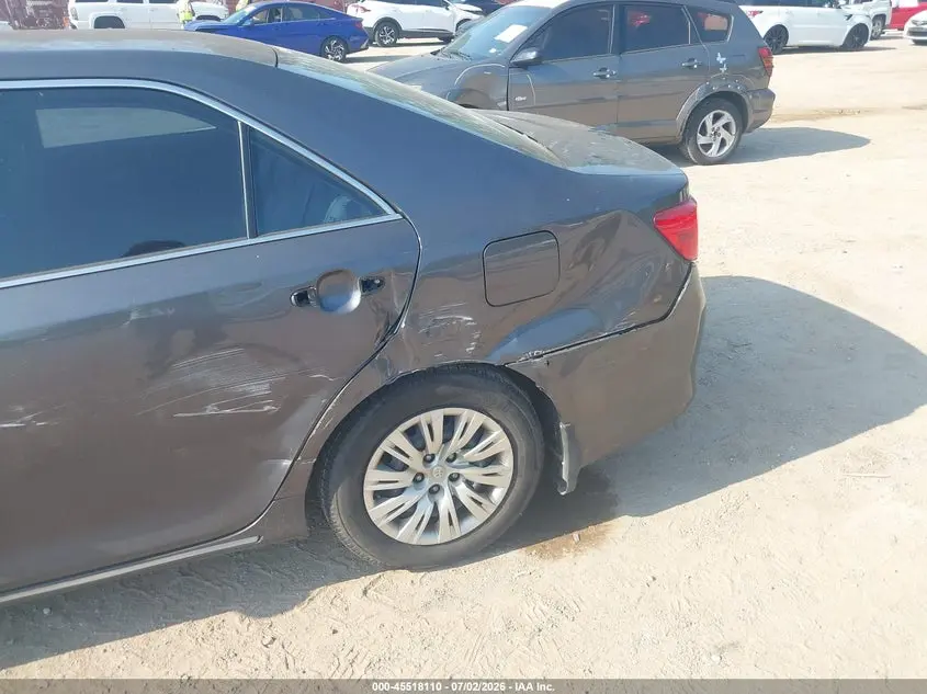 2012 TOYOTA CAMRY LE