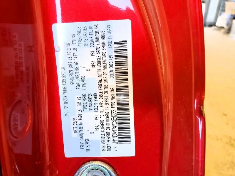 2021 MAZDA MX-5 MIATA GRAND TOURING  