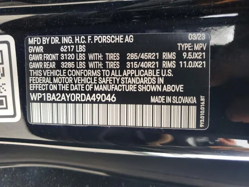 2024 PORSCHE CAYENNE COUPE  