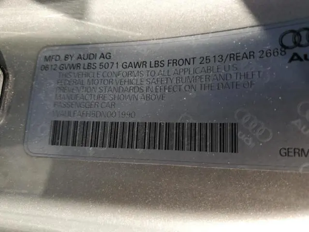2013 AUDI A5 PREMIUM PLUS  