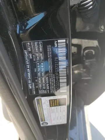 2015 MERCEDES-BENZ GLK 350