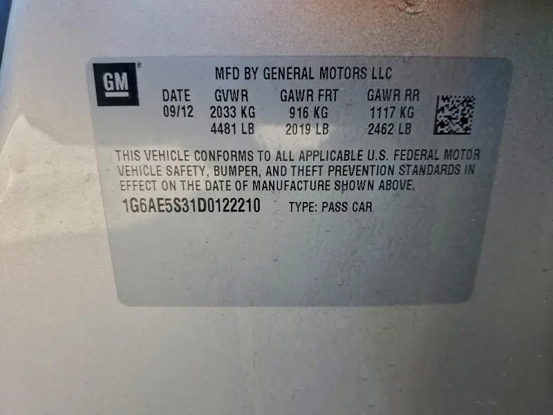 2013 CADILLAC ATS PREMIUM  