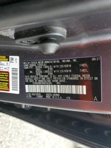 2021 TOYOTA HIGHLANDER XLE  