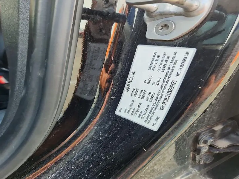 2019 TESLA MODEL 3   