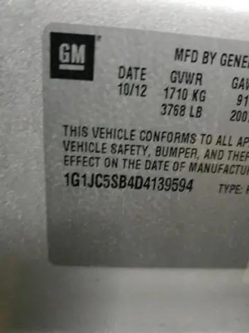 2013 CHEVROLET SONIC LT  